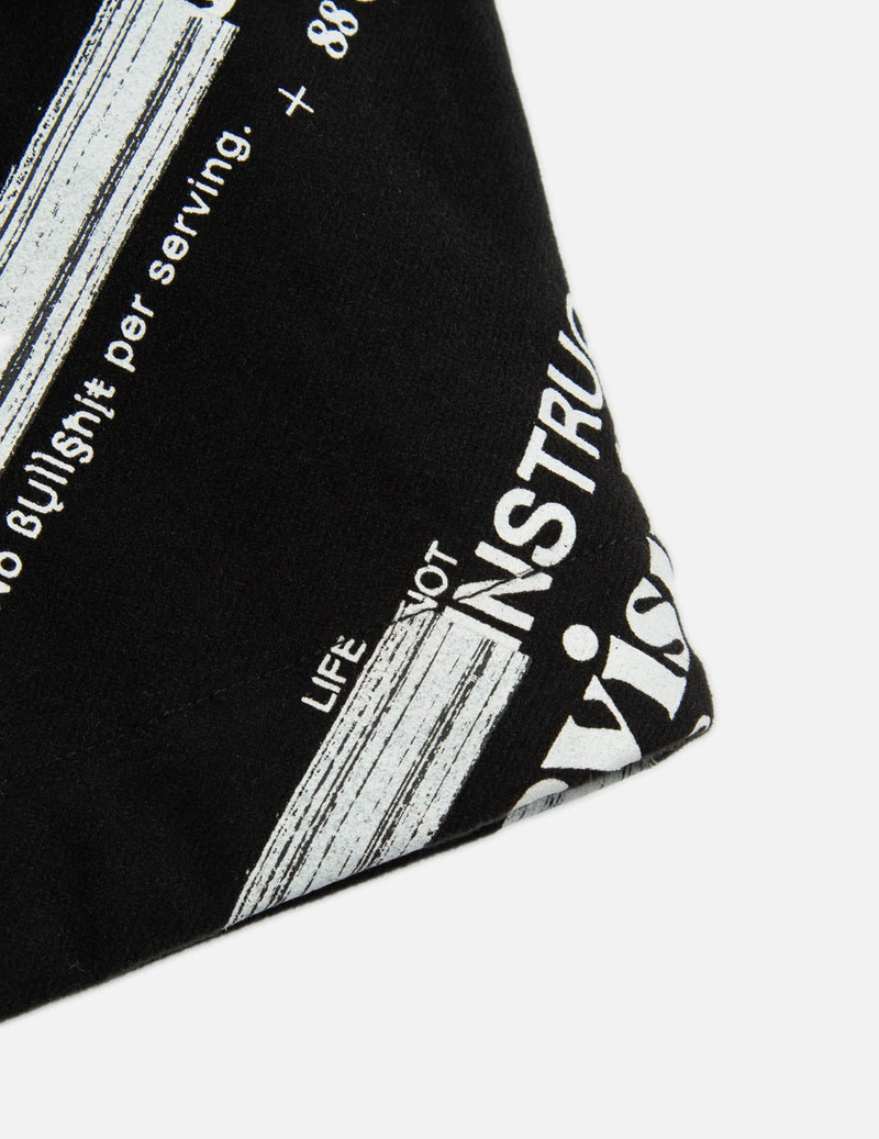 Monogram Logo and Slogan Print Padded Jacket 10