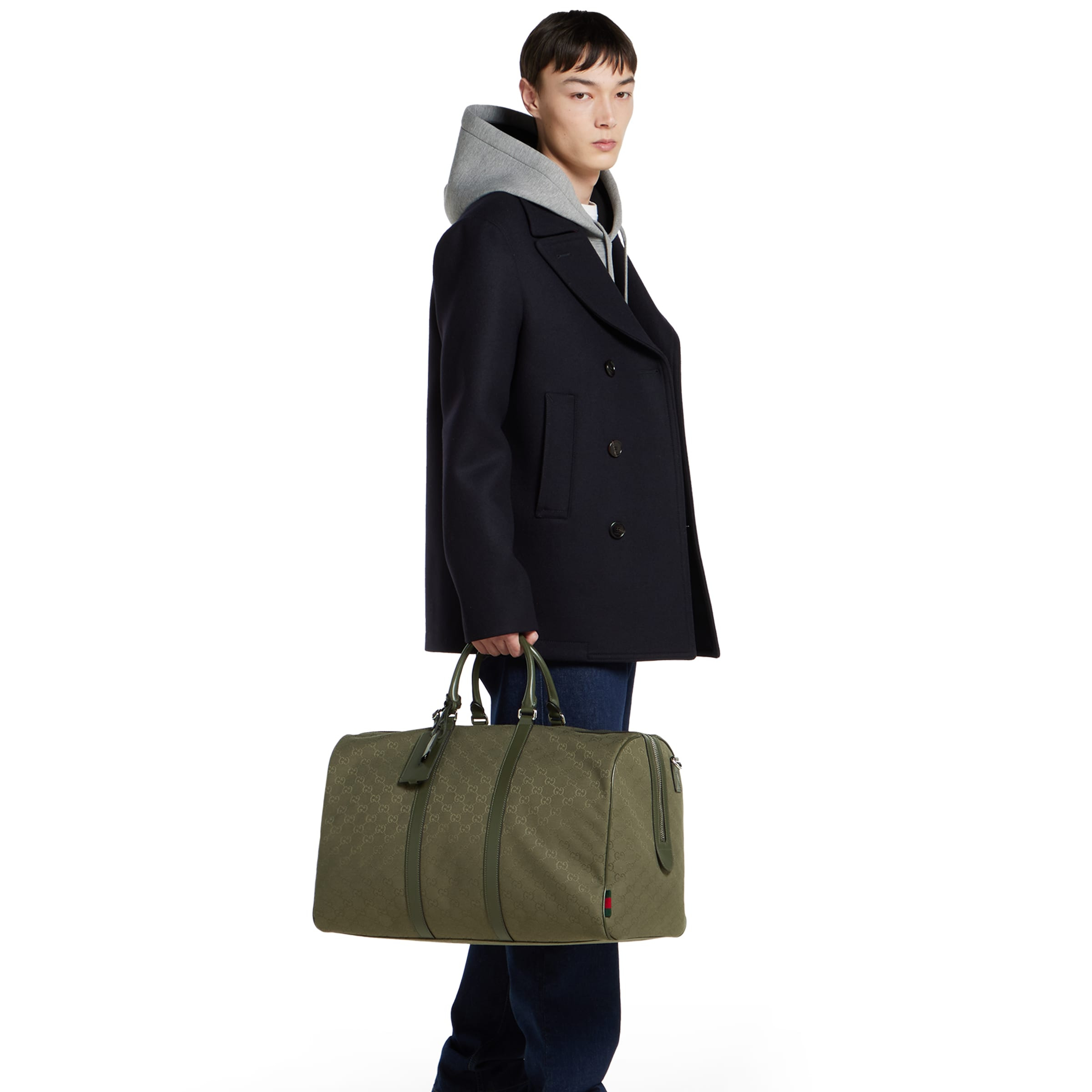 GG canvas large duffle bag - 3