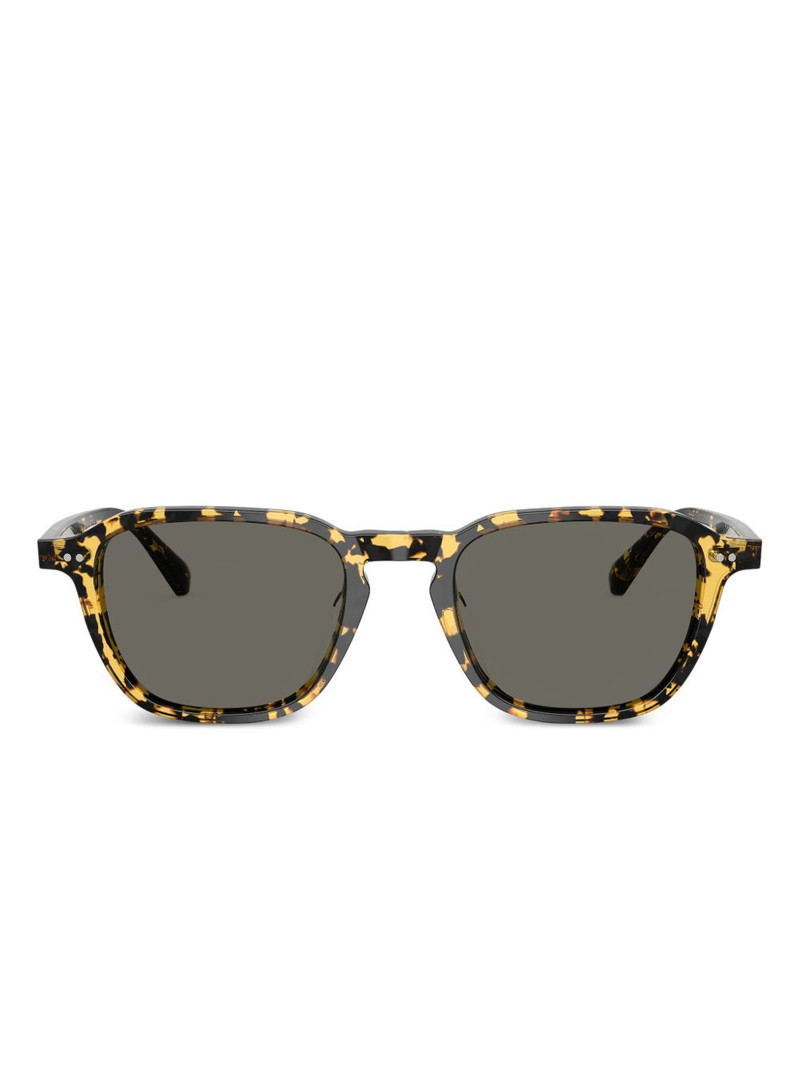 tortoiseshell square-frame sunglasses 1