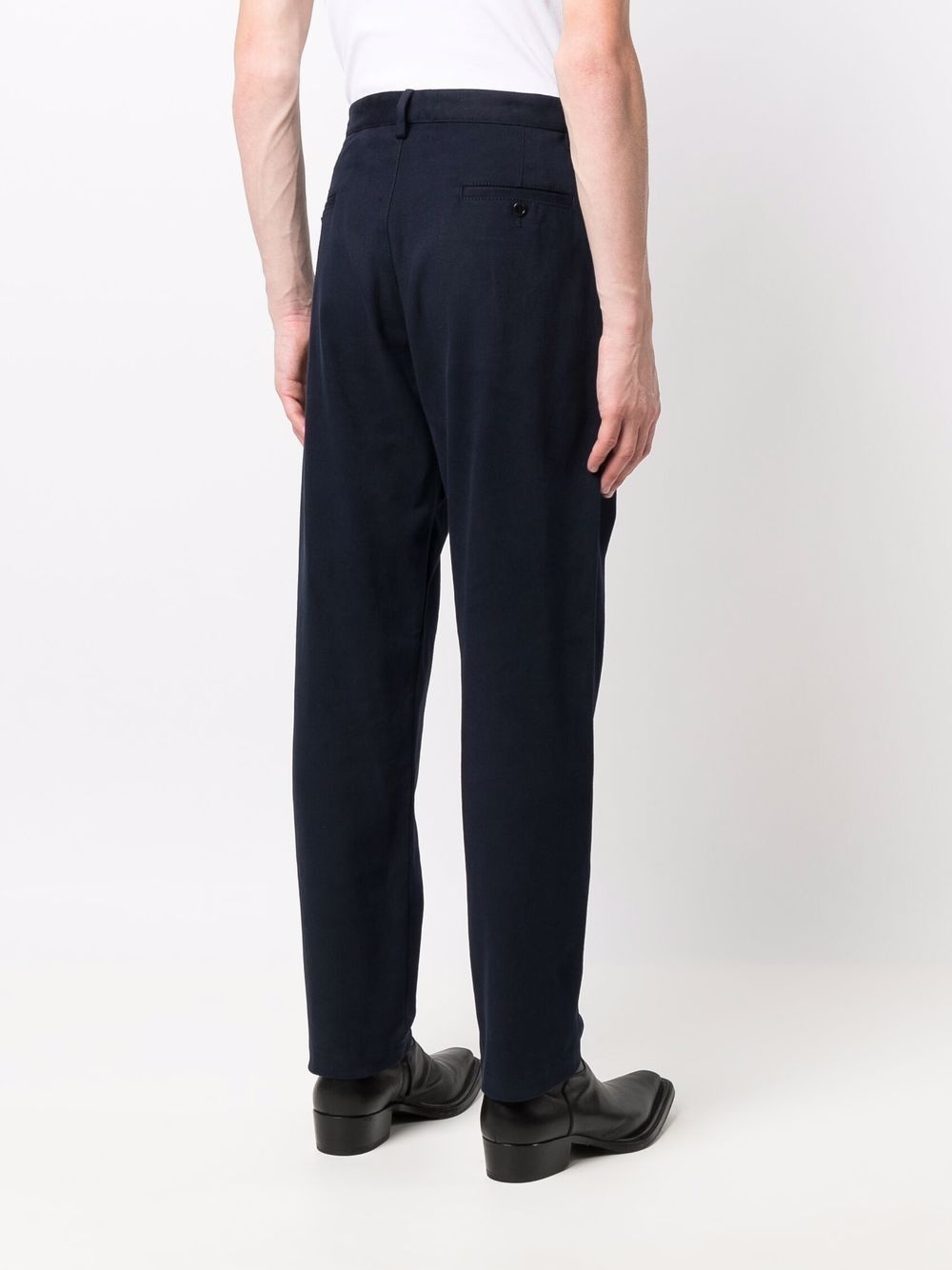 Symbols stretch-gabardine trousers - 4
