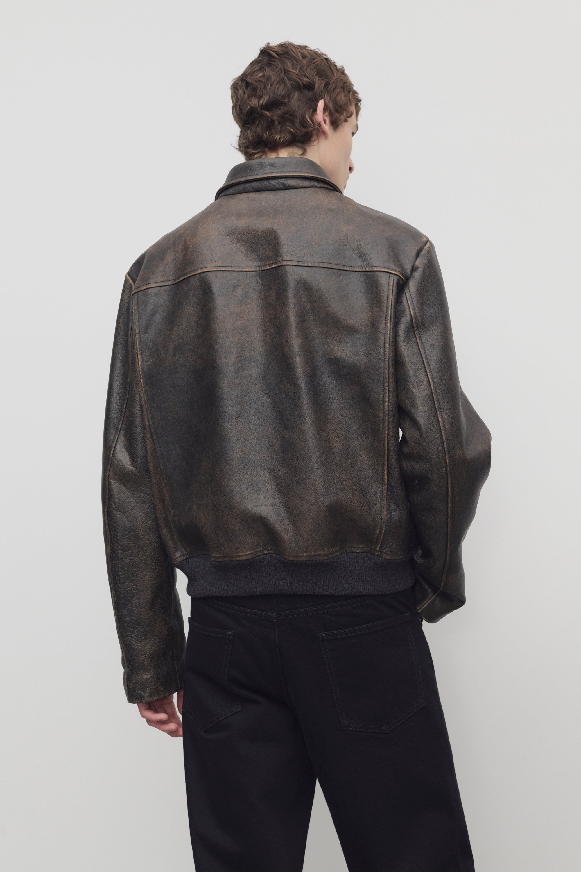 Akia Jacket in Leather - 5