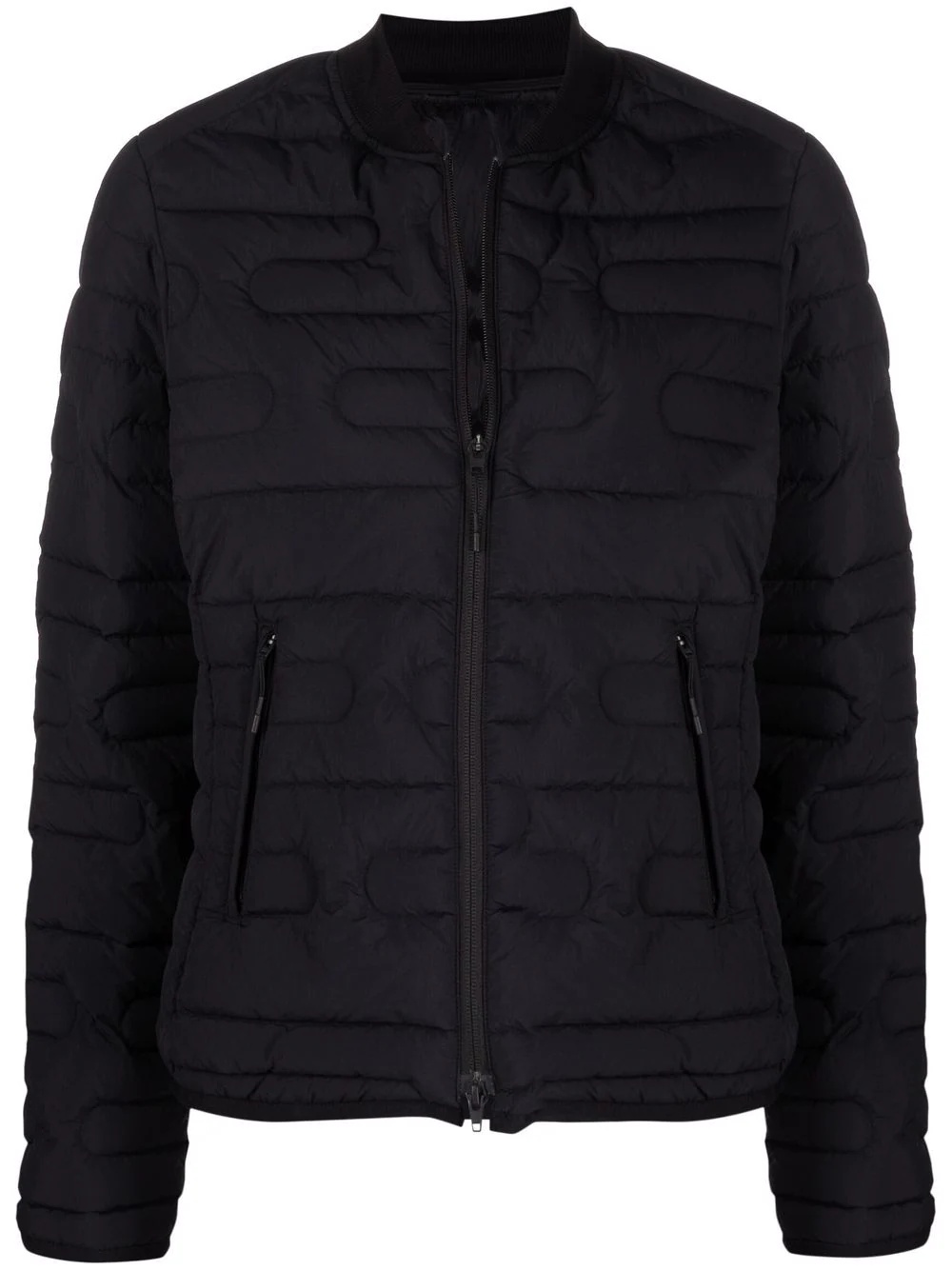 quilted bomber jacket - 1