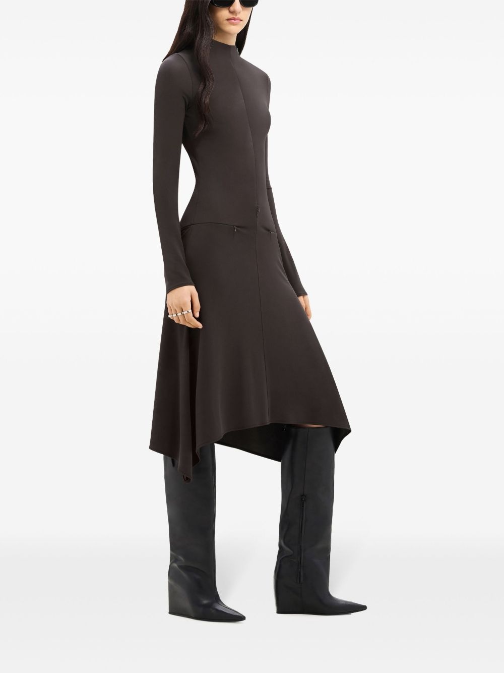 Volcano jersey midi dress - 3