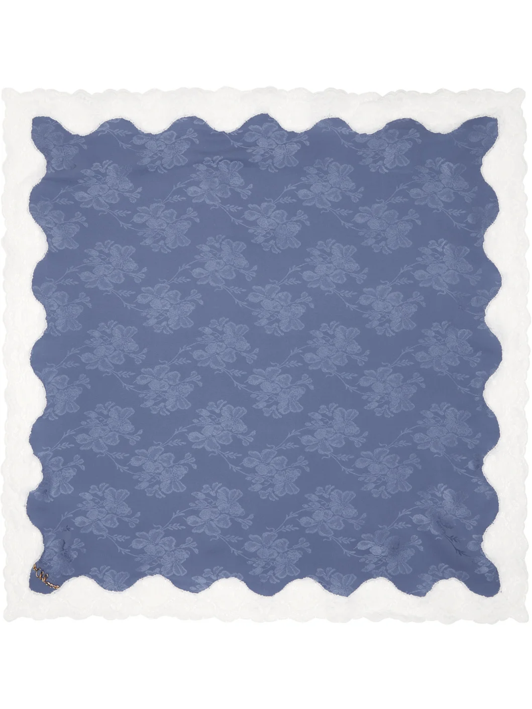 Blue 'The Chloé Poetic' Square Scarf - 1