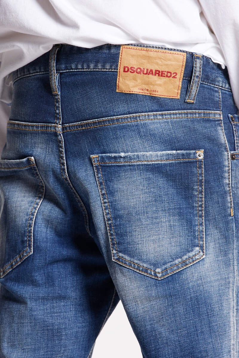 MEDIUM CLEAN WASH SKATER JEANS 4