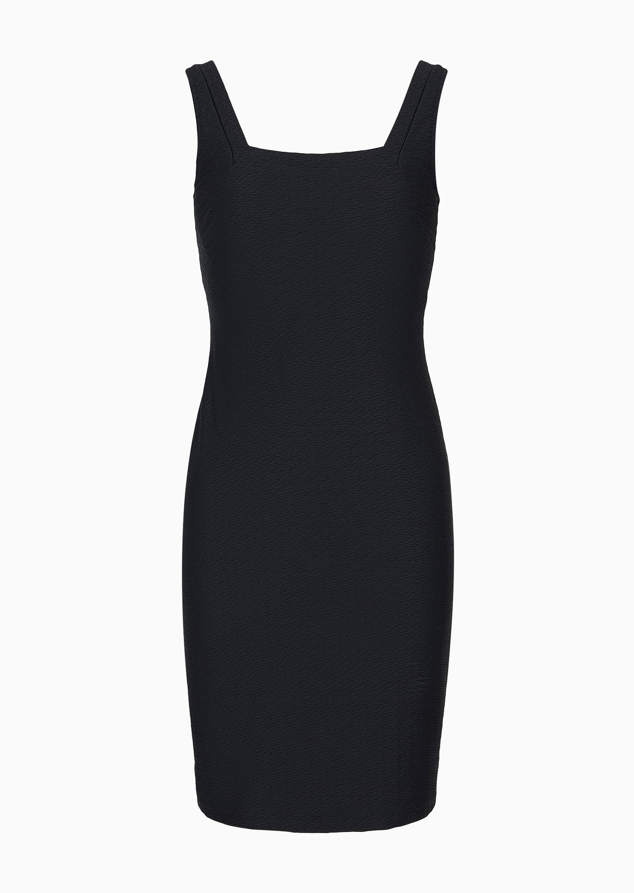 Beachwear sheath dress in textured Lycra - 1