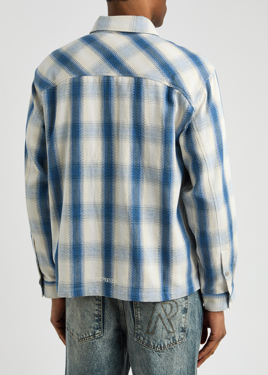 Represent Season Checked Cotton-blend Shirt - 3