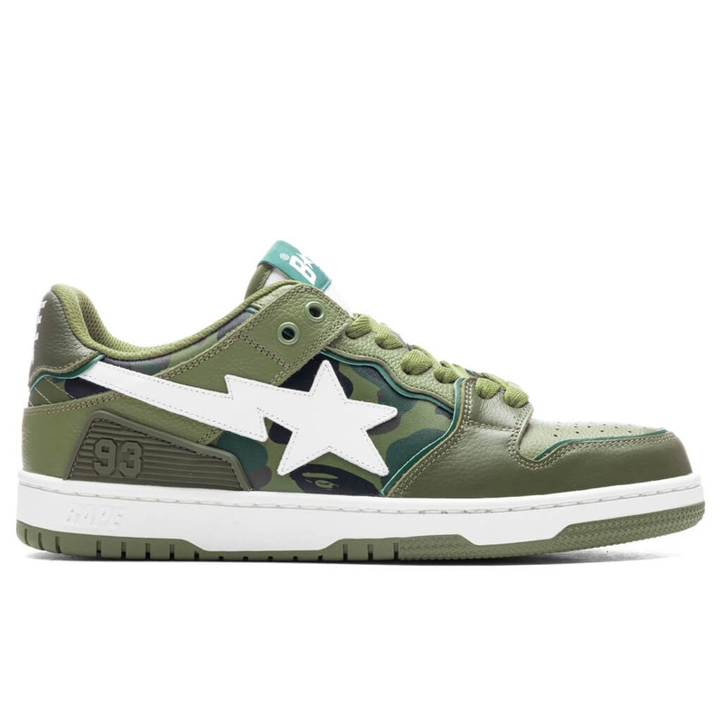 BAPE SK8 STA #4 - OLIVE DRAB - 1
