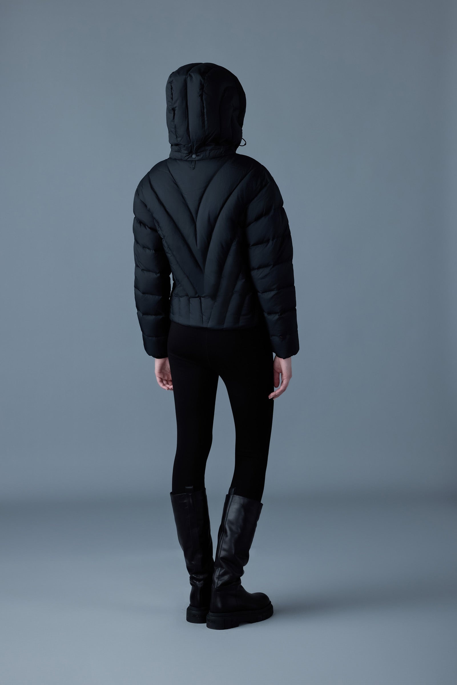 HOPE Softwash rounded quilt down jacket - 4
