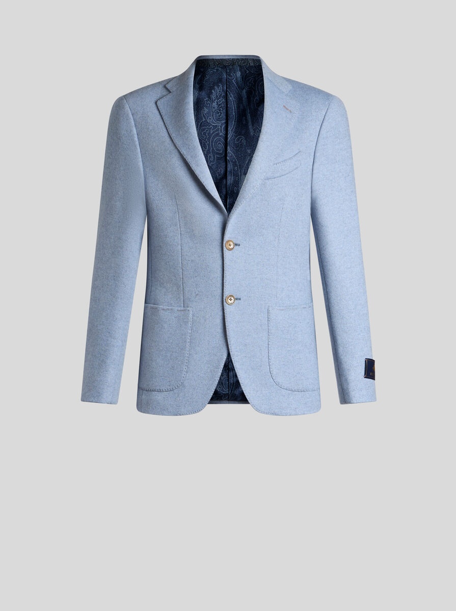 WOOL AND CASHMERE BLAZER - 1