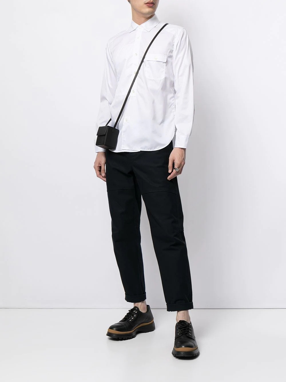 chest flap pocket shirt - 2