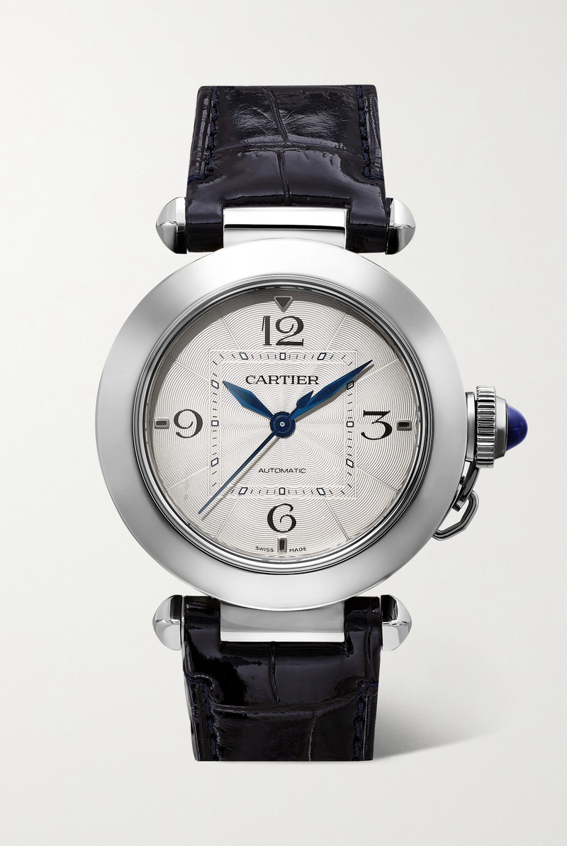 Pasha de Cartier Automatic 35mm stainless steel watch 7