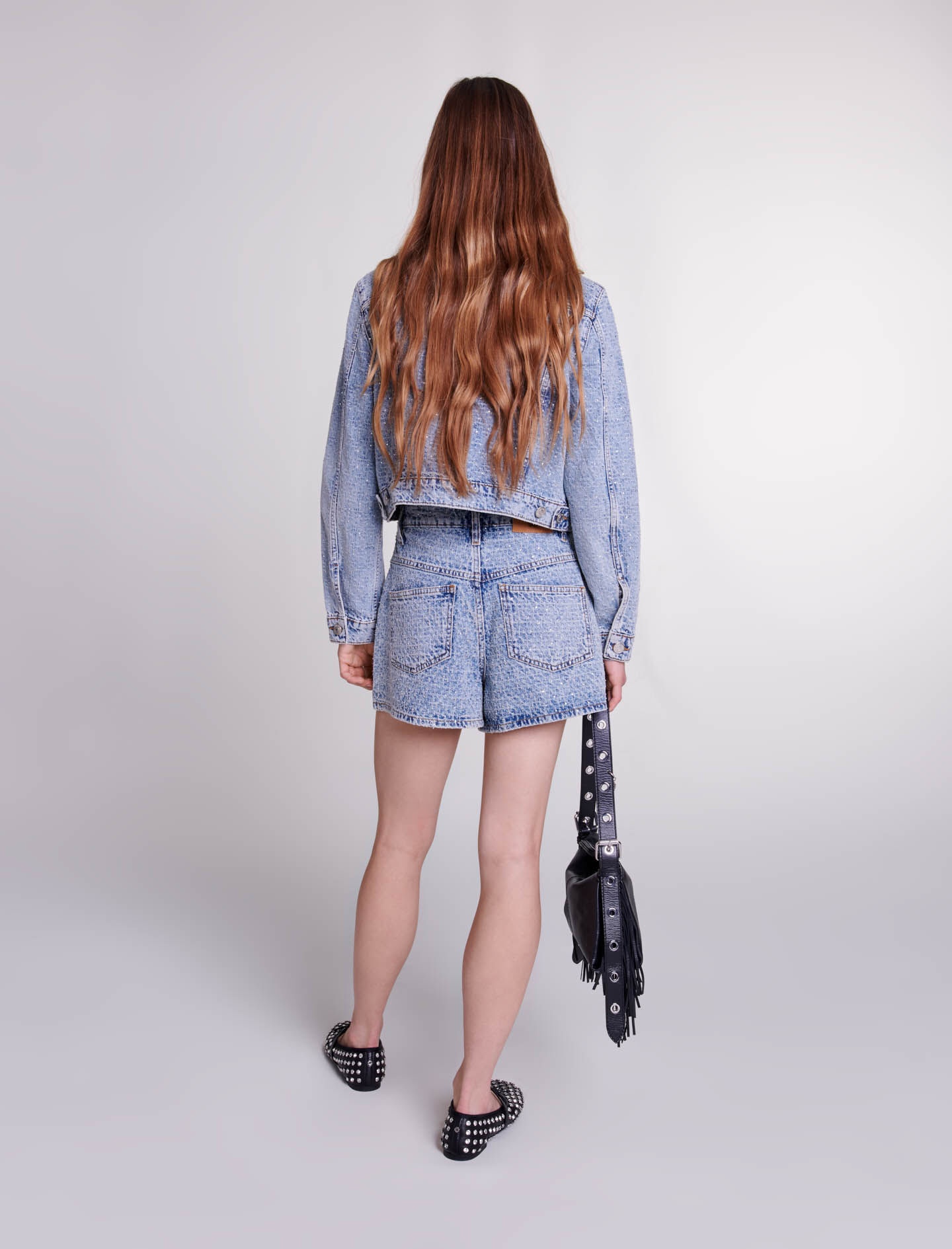 Denim shorts - 5