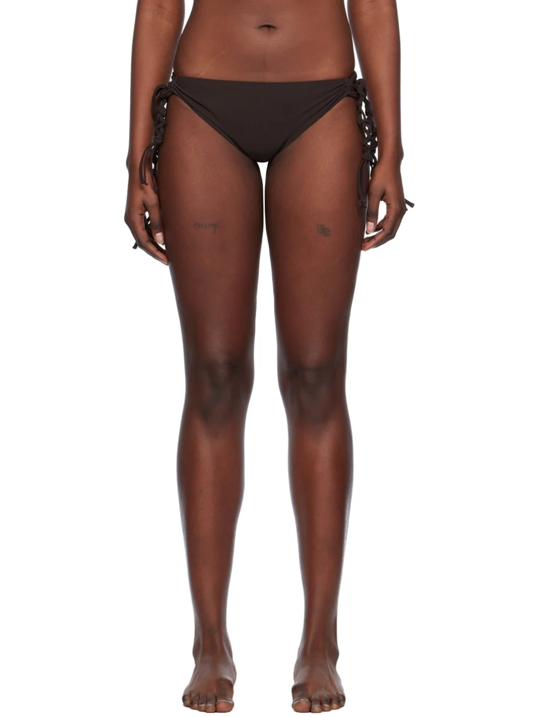 Brown Tangle Bikini Bottom - 1