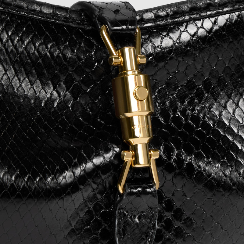 Jackie Slim python small shoulder bag 6