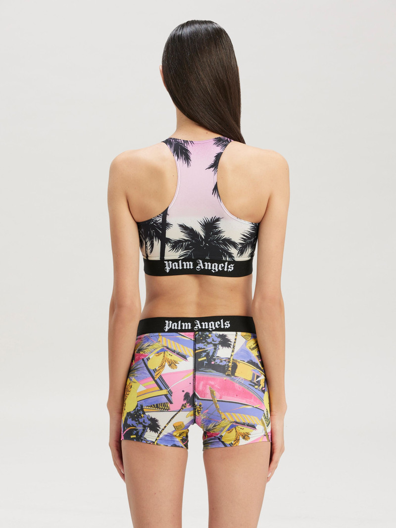 Pink Sunset Logo Sport Top 5