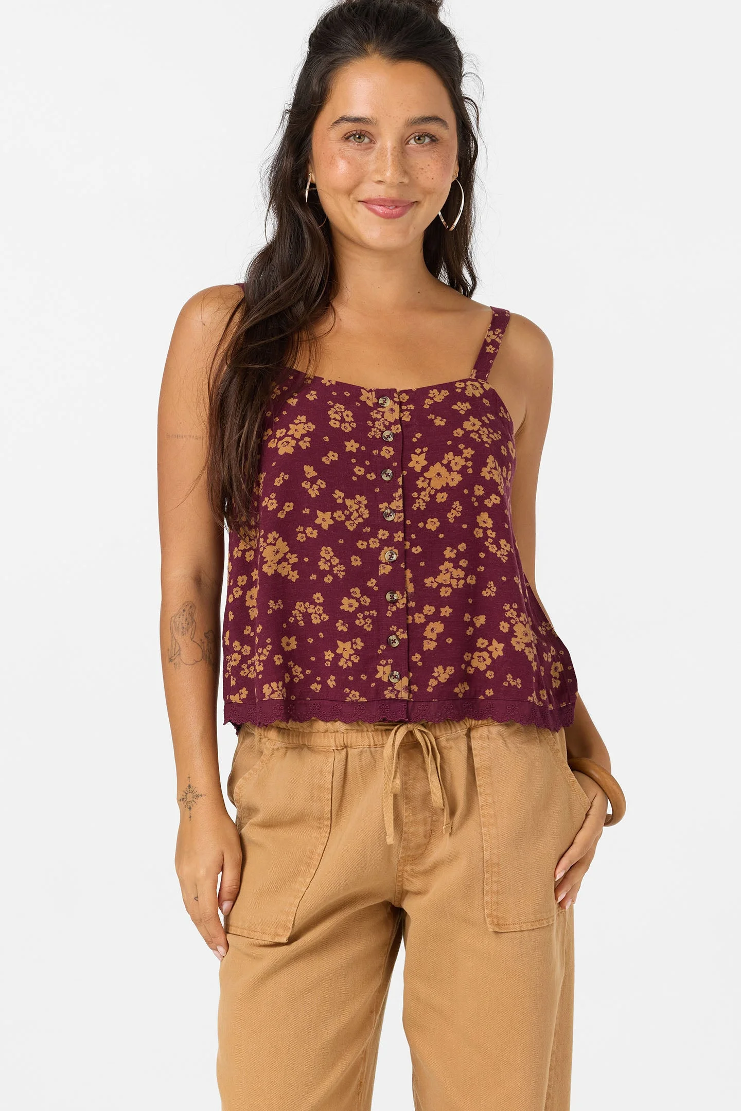 Brynn Maya Floral Tank - 1