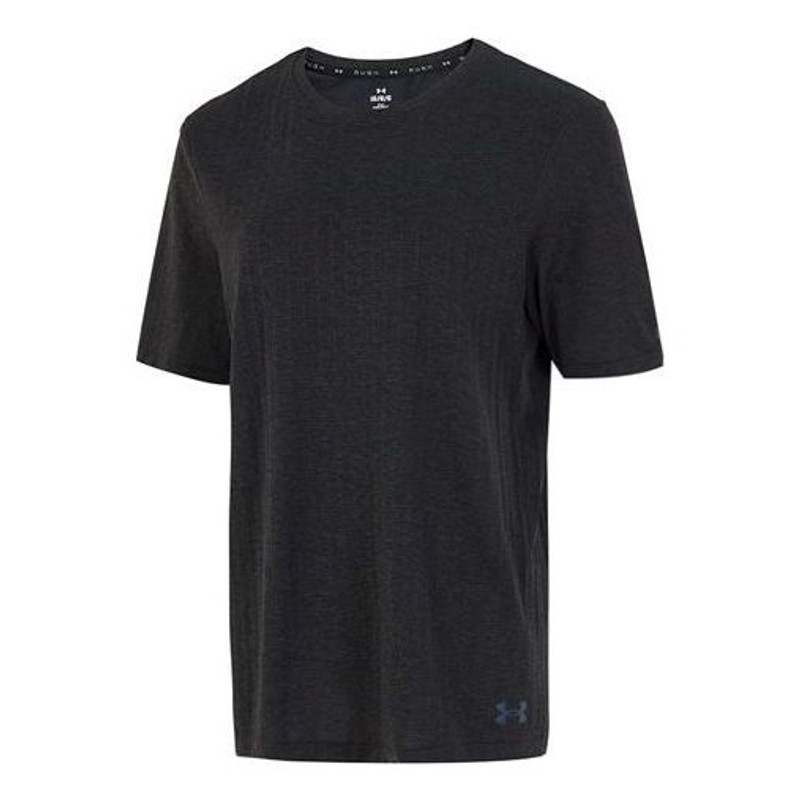 Under Armour RUSH Seamless Short Sleeve 'Black' 1373724-001 - 1