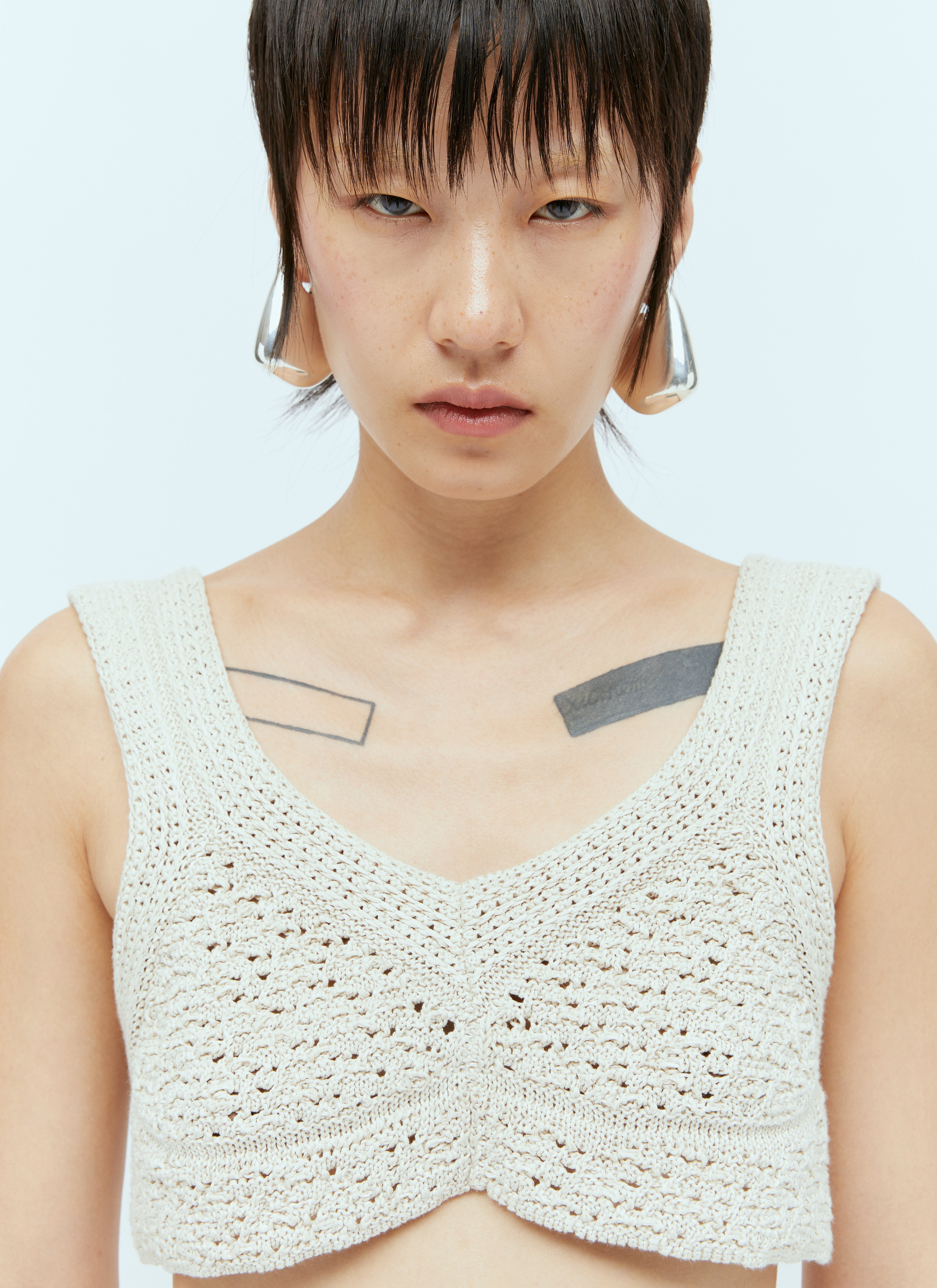 Bottega Veneta Women Large Fin Earrings - 6