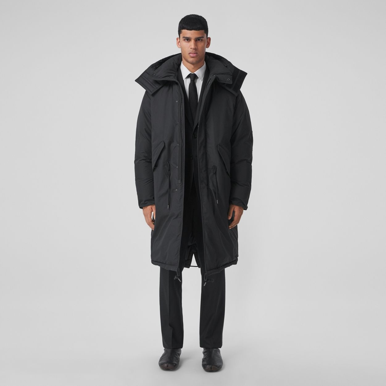 Detachable Hood Down-filled Parka - 7