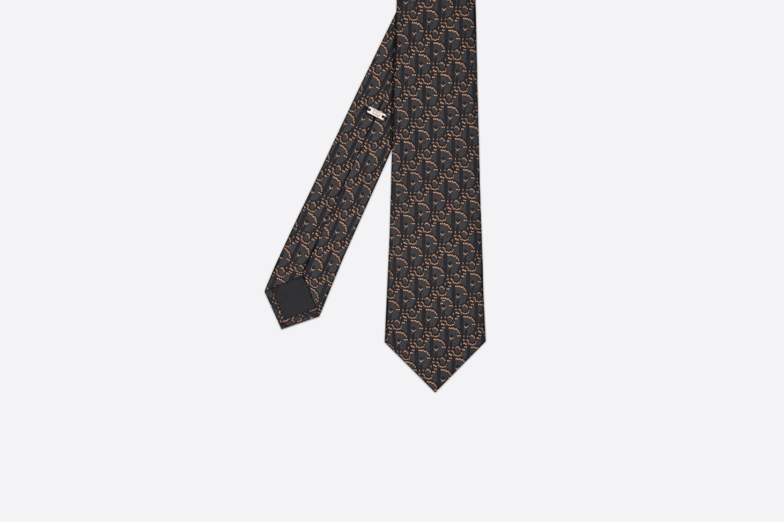 Dior Oblique Pixel Tie - 2