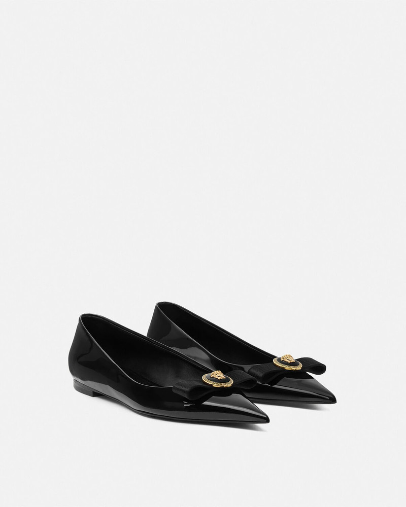 VERSACE Gianni Ribbon Flats outlook