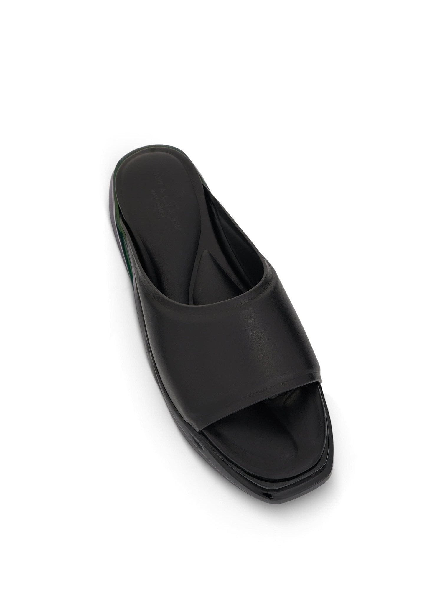 Mono Slide in Black/Military Green - 4