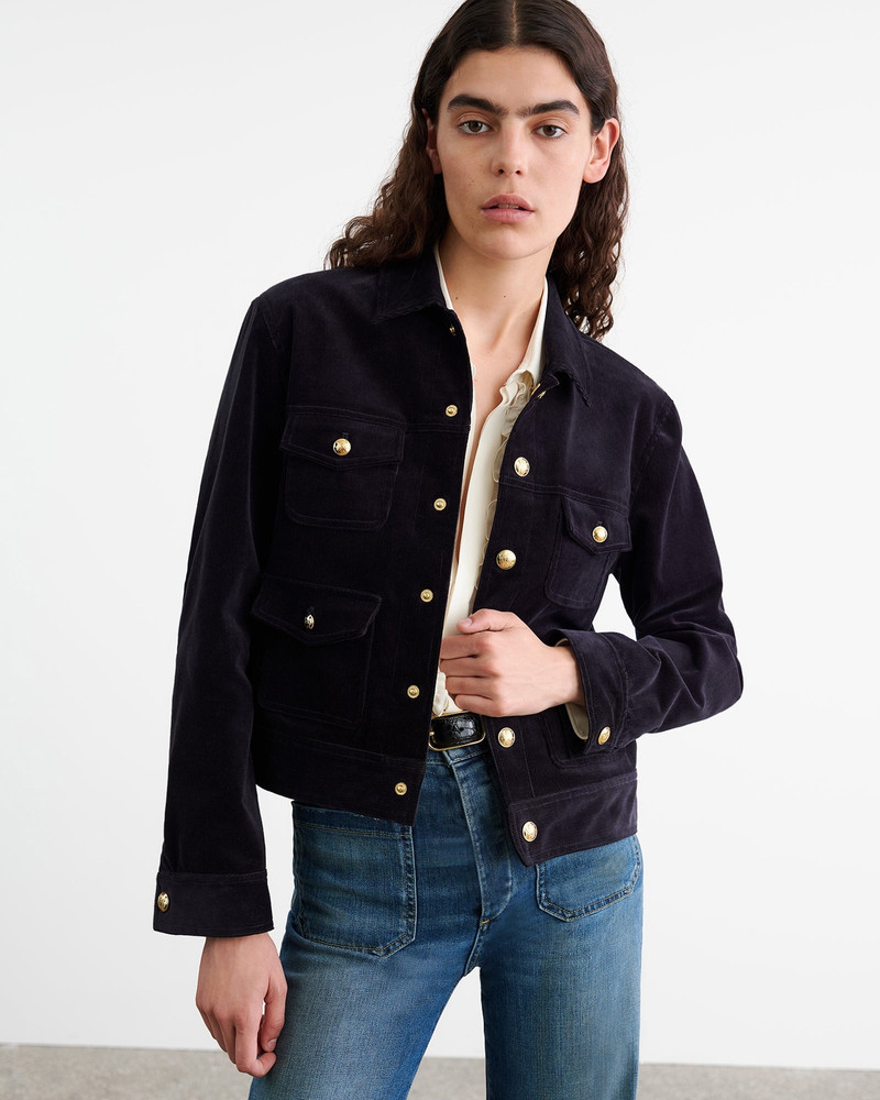 NILI LOTAN Lizeth Corduroy Jacket outlook