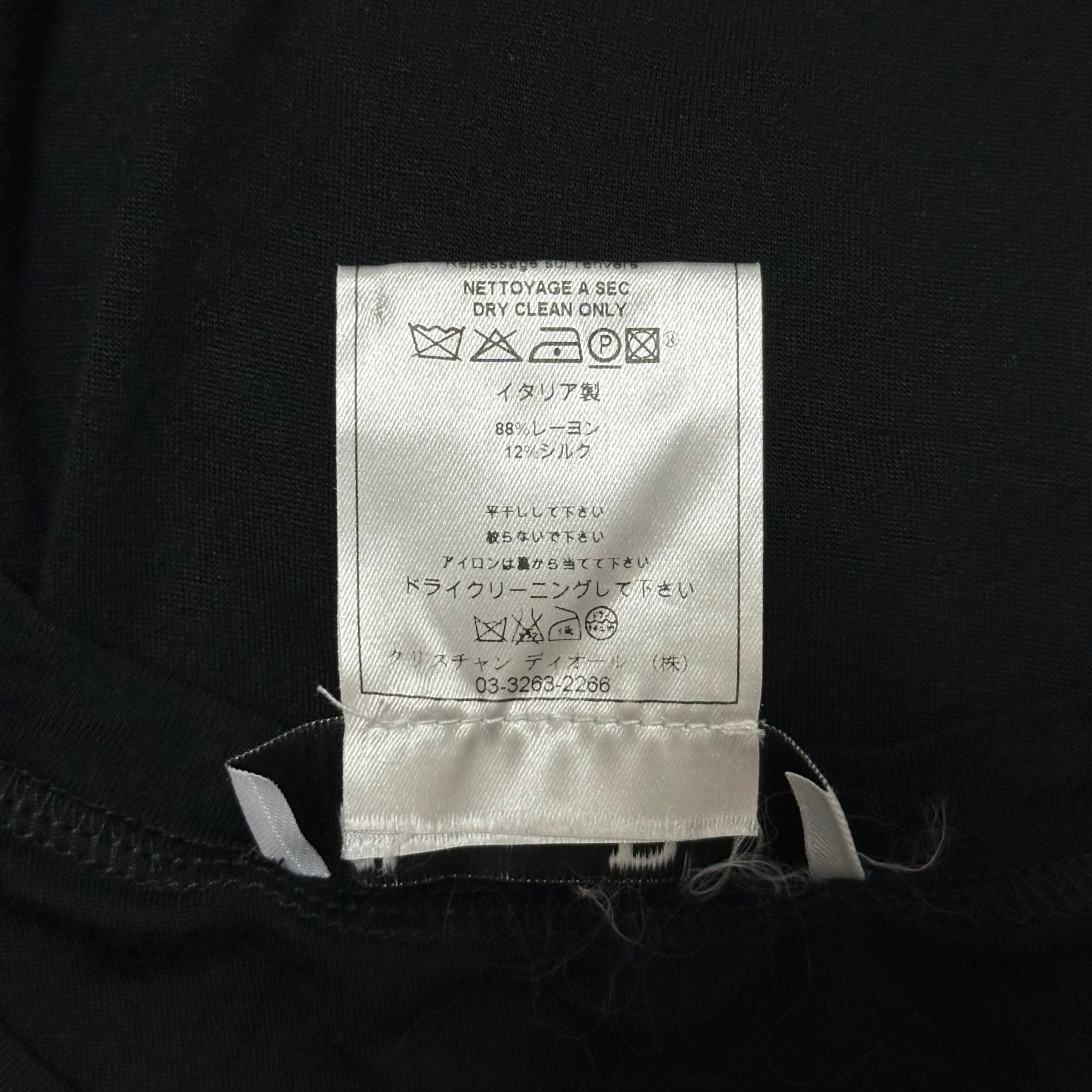 CHRISTIAN DIOR Spring Summer 2004 Raw-Edge Layered Tank Top - 6