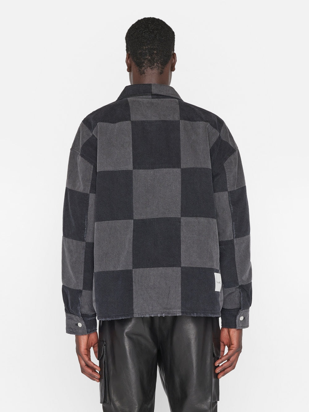 Monochrome Denim Jacket in Washed Noir - 7