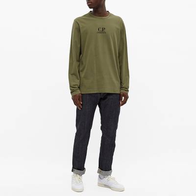 C.P. Company C.P. Company Chest Logo Long Sleeve Tee outlook