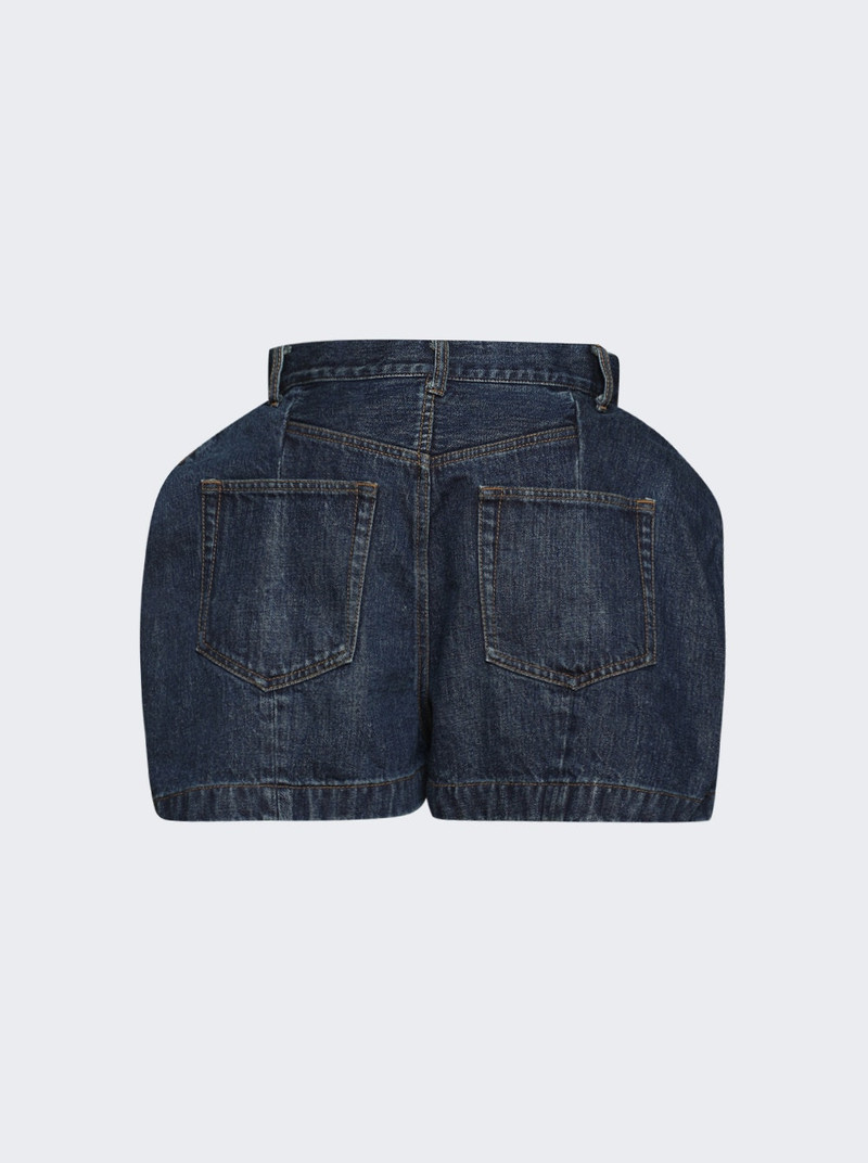 sacai Denim Shorts Blue outlook