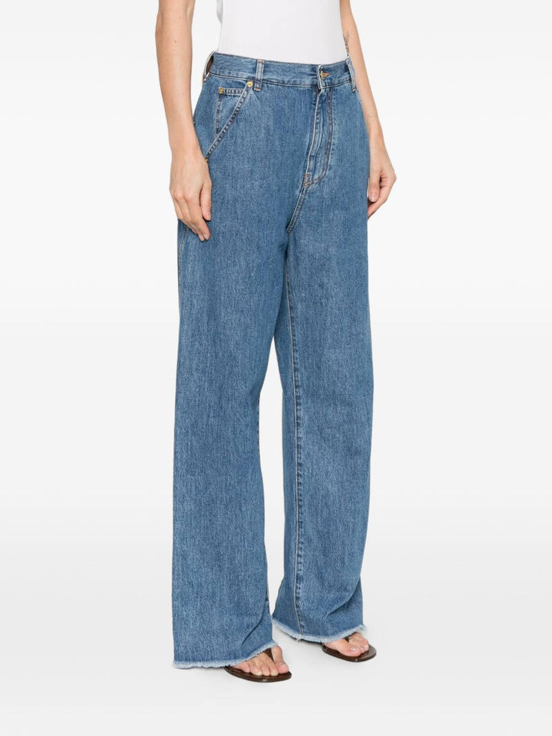 Sienna frayed-hem jeans 4