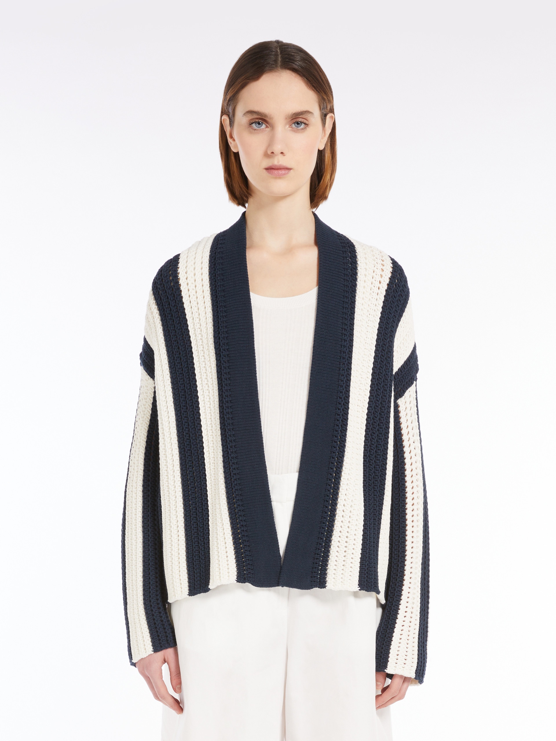 GABON Cotton yarn cardigan - 3