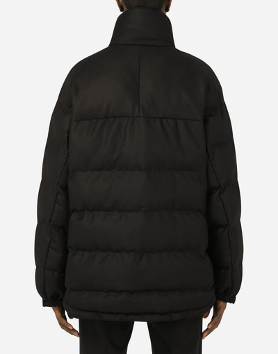 Dolce & Gabbana Reversible quilted wool jacket outlook