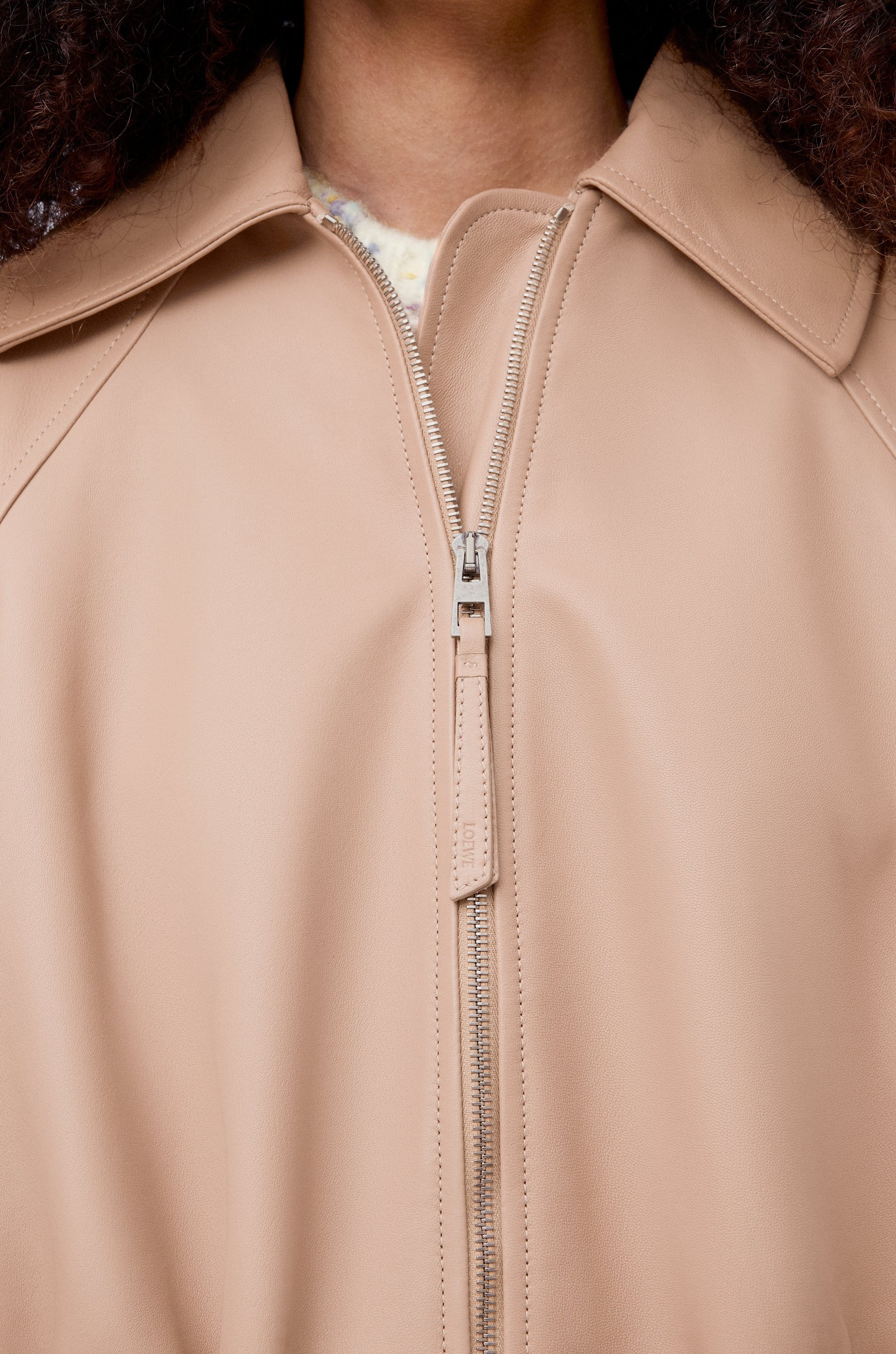 Balloon jacket in nappa lambskin - 5