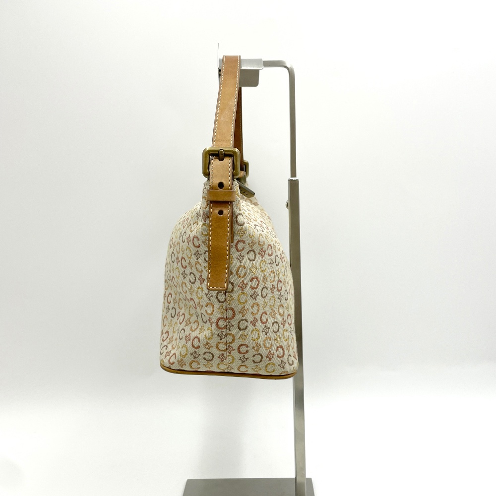 Celine C Macadam Fabric Shoulder Bag - 2