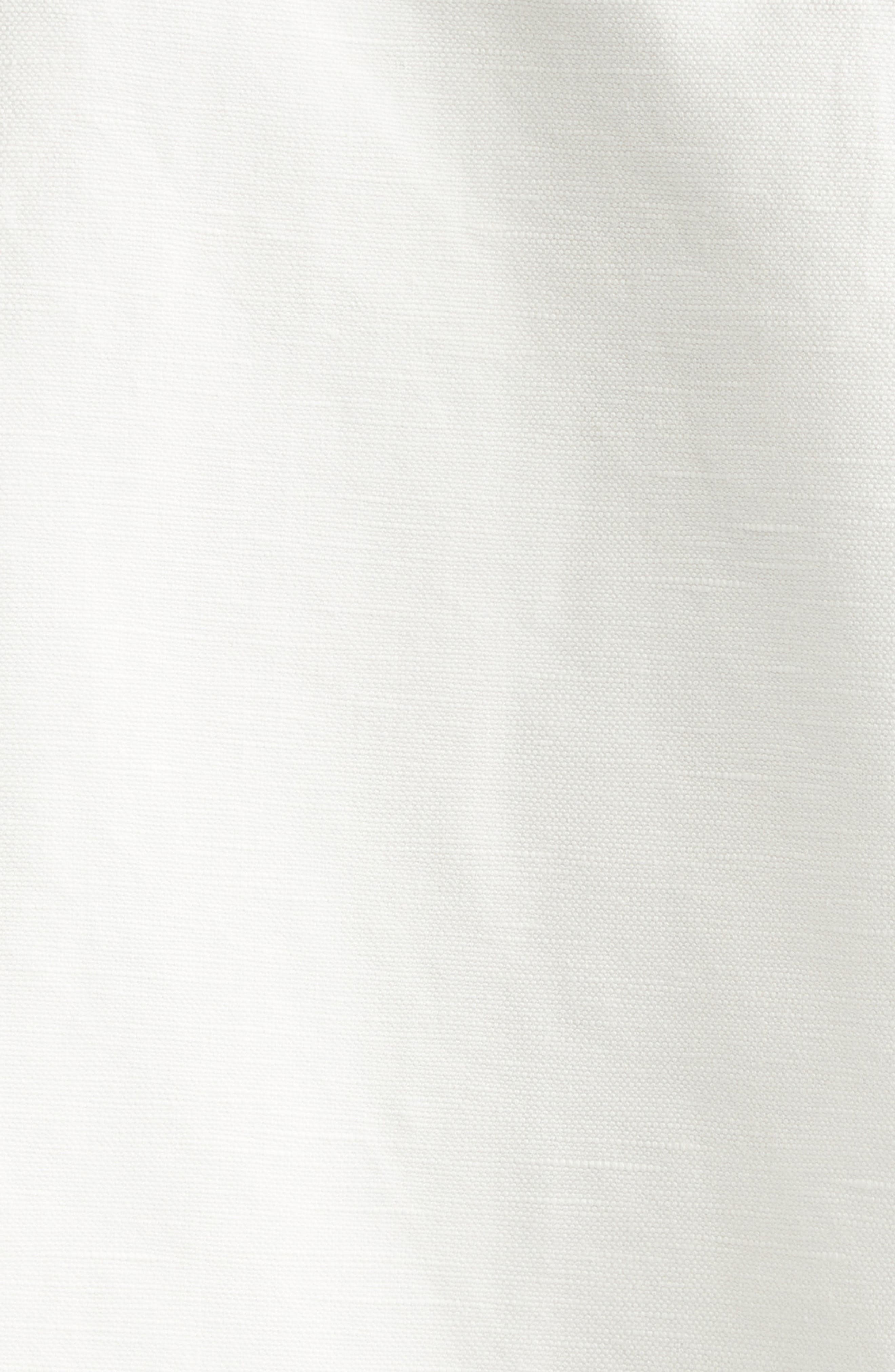 Zimmermann Macramé Lace Trim Linen Shirt in Cream at Nordstrom - 7