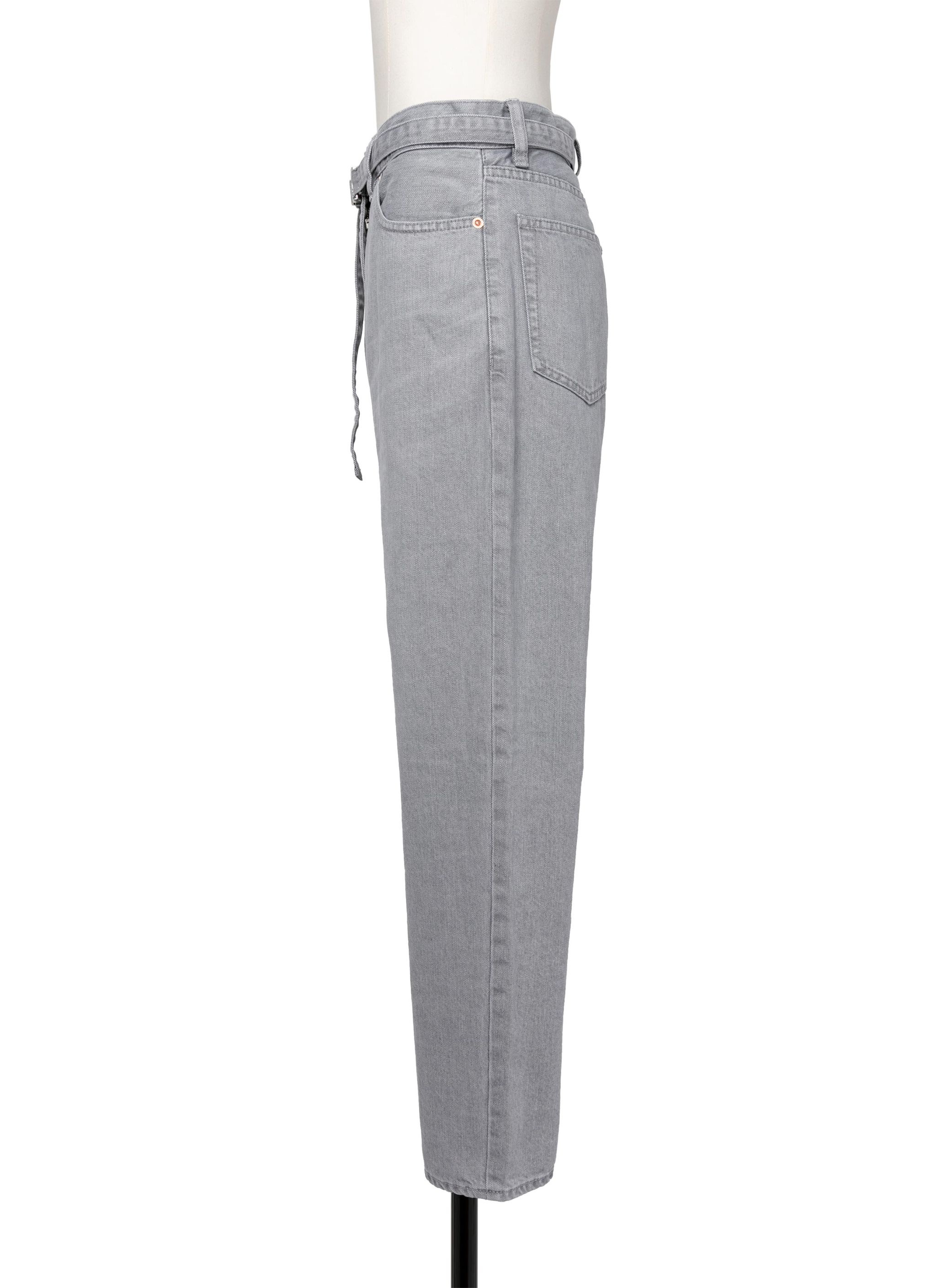 Straight Denim Pants - 3