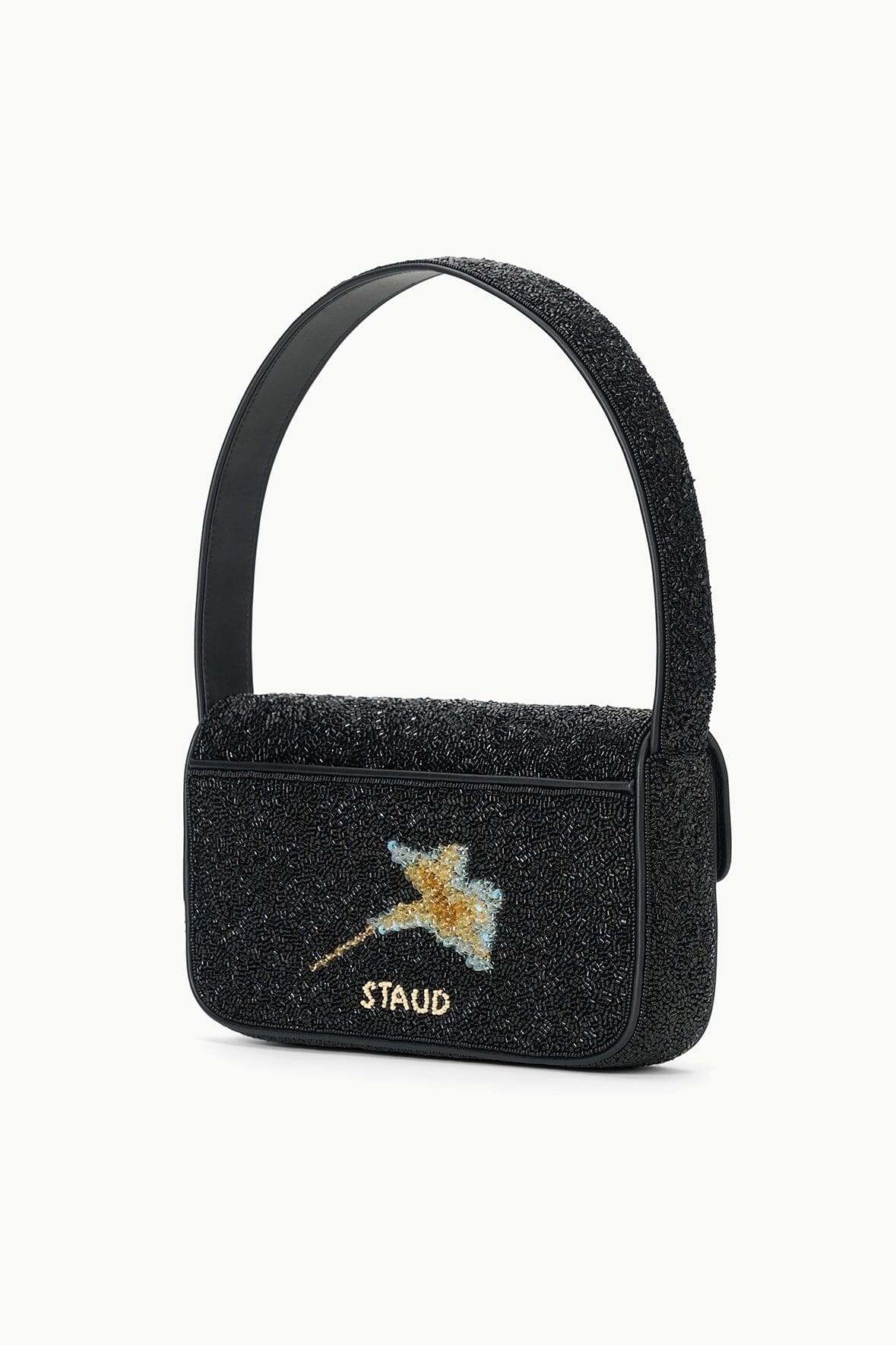 STAUD TOMMY BEADED BAG BOTANICAL SHADOWS - 3