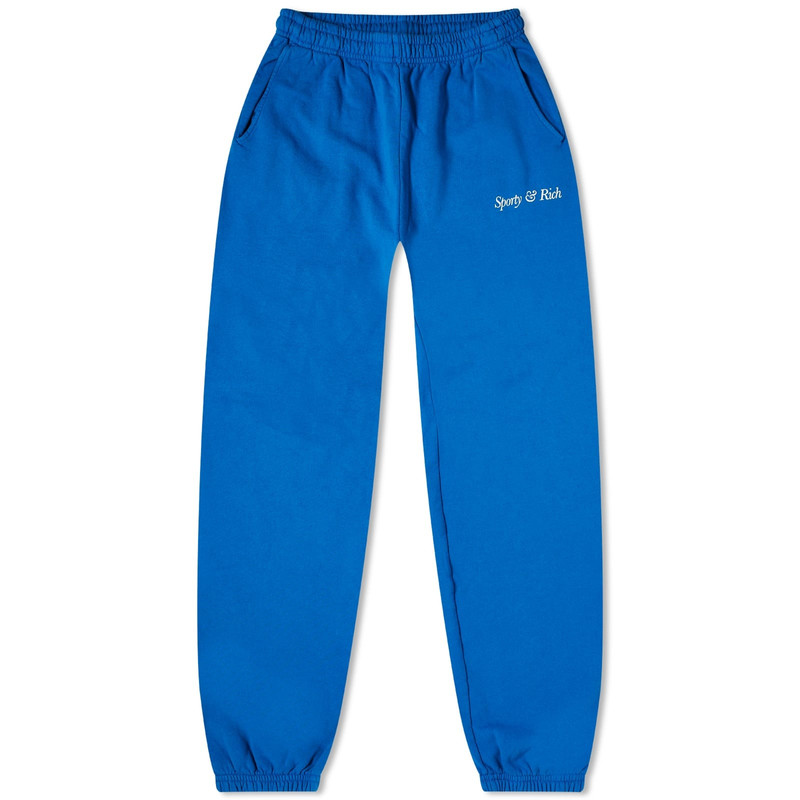 Sporty & Rich italic Logo Sweat Pants 1