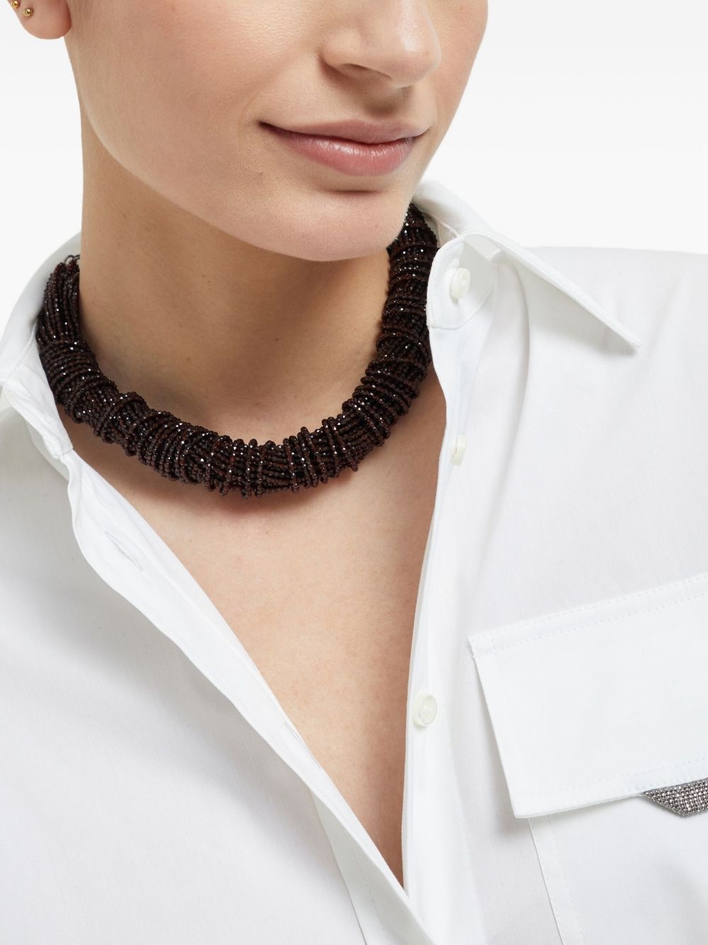 bead-detailing necklace - 2