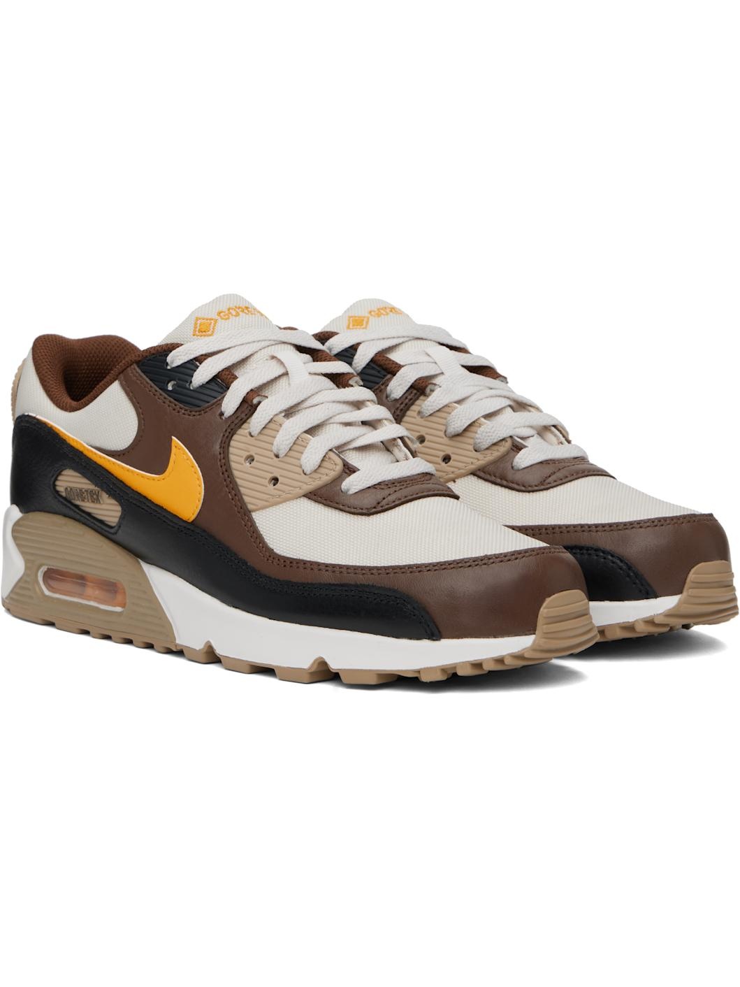 Brown & Khaki Air Max 90 GORE-TEX Sneakers - 4