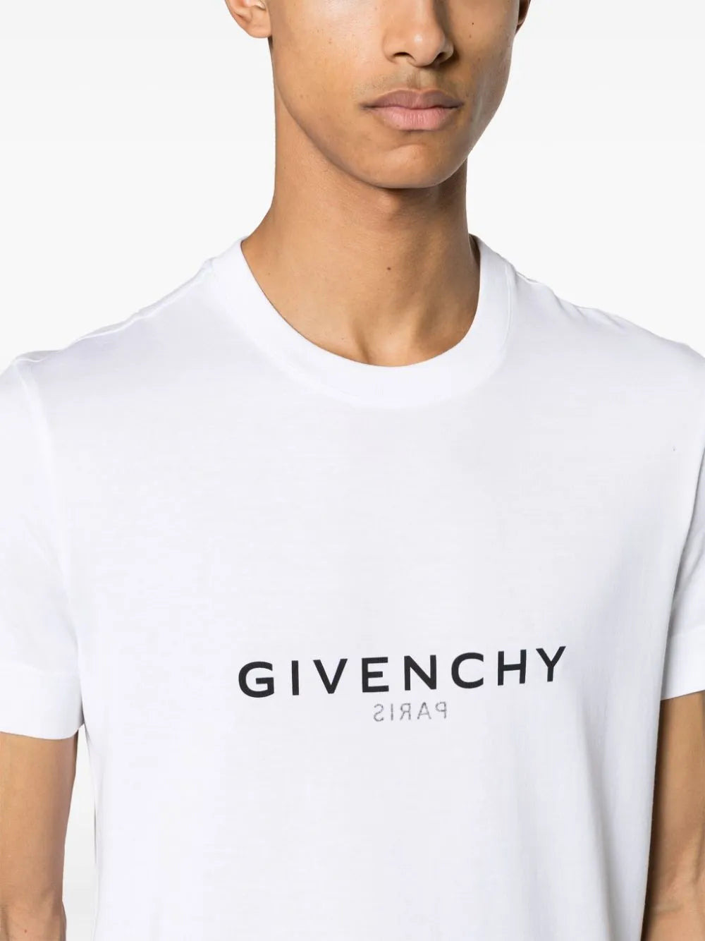 T-shirt à logo inversé - 7