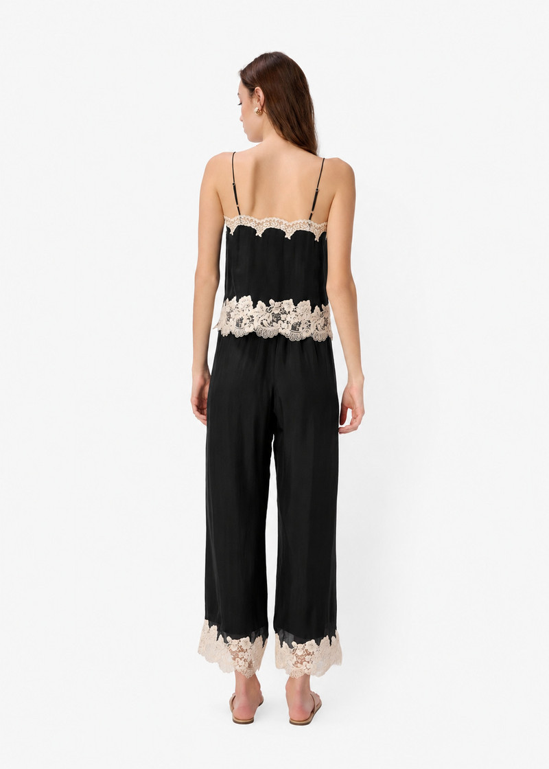 MAIYA SILK CAMISOLE BLACK 4