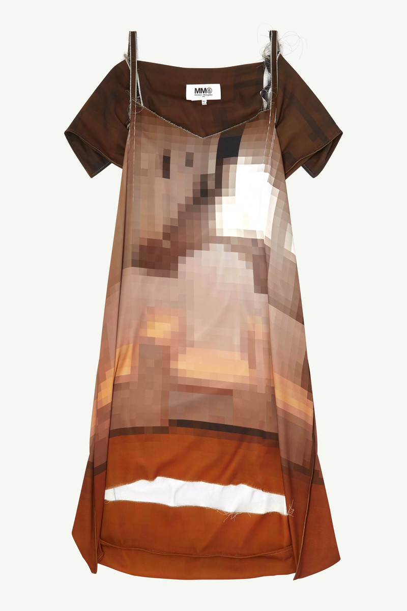 Pixelated dress 1
