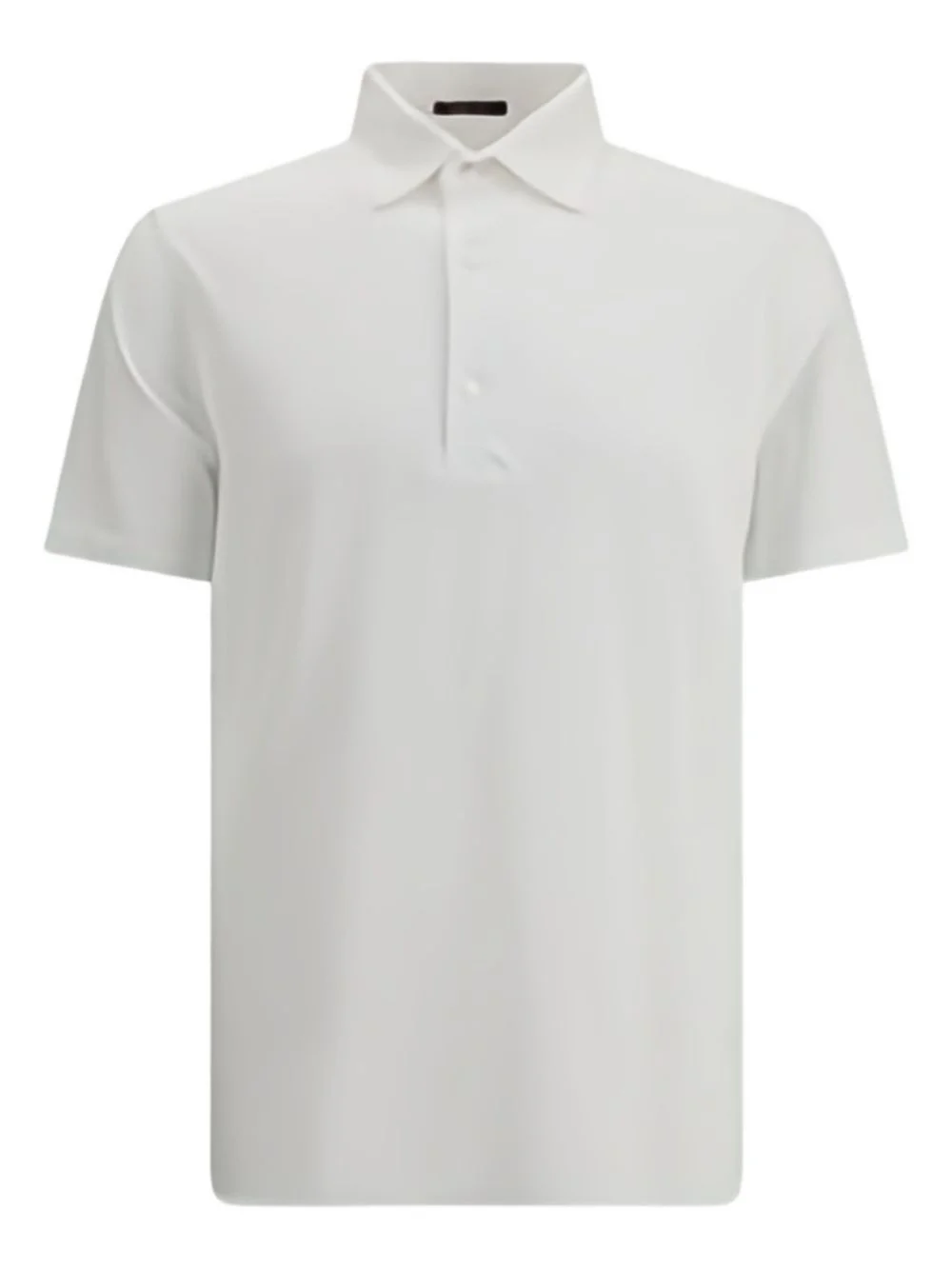 buttoned polo shirt - 1