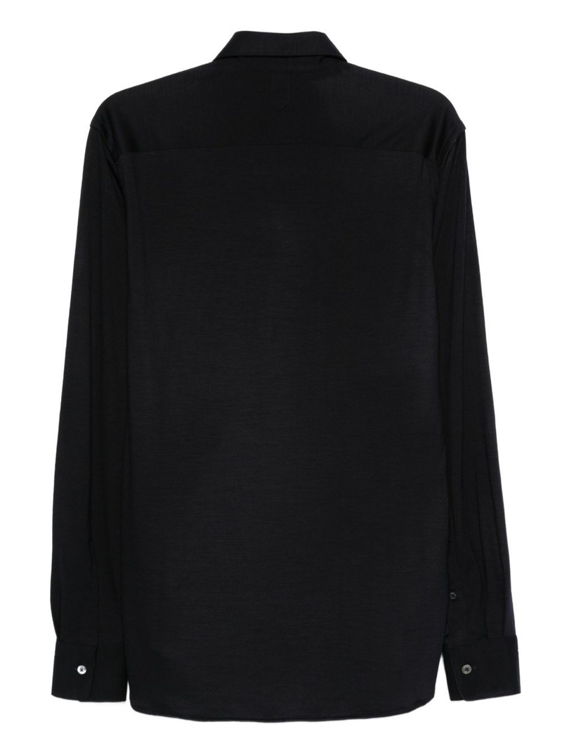 Canali long-sleeve button-fastening shirt outlook