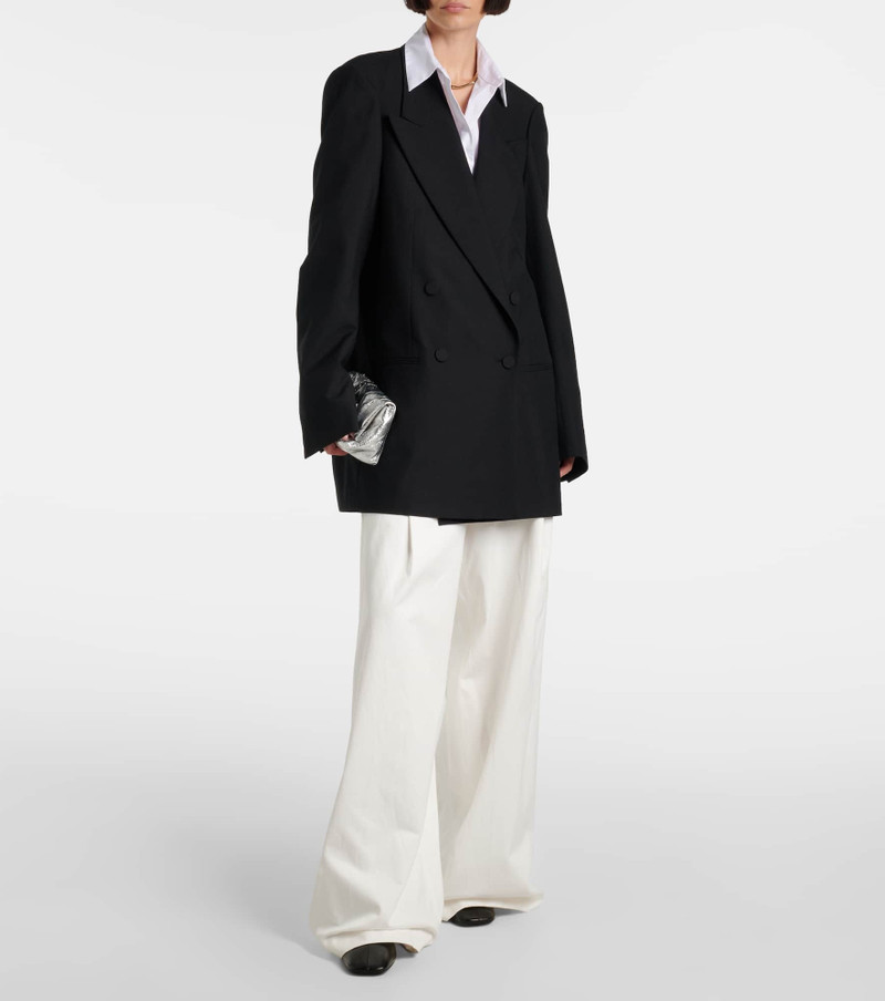 Dries Van Noten Double-breasted wool blazer outlook