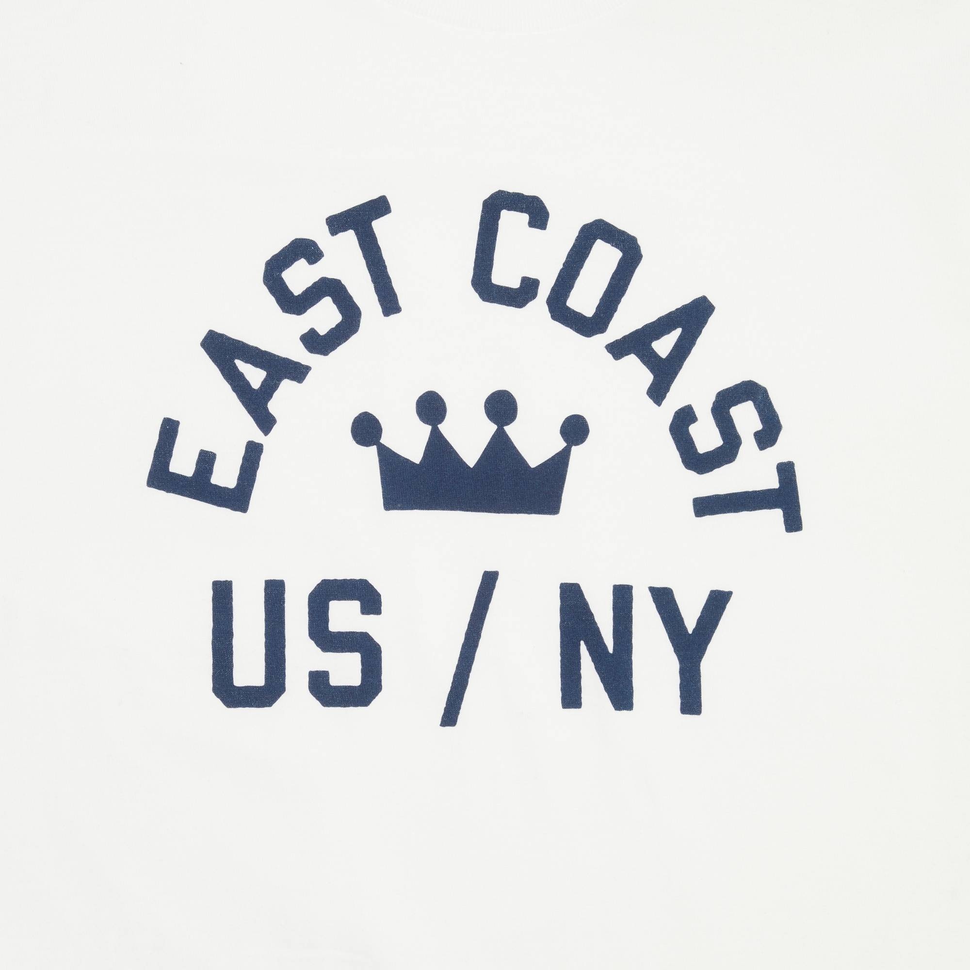 Stussy East Coast Crown US/NY Tee 'White' - 3